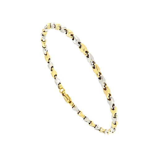 Bracciale in oro da uomo