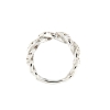 Anello grumette con diamanti