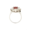 Anello con rubino e diamanti