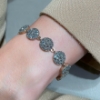 Bracciale stile antico in argento 