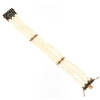 Bracciale di perle stile antico in argento