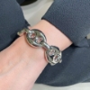 Bracciale maglia marina in argento 