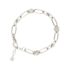 Bracciale in argento da uomo