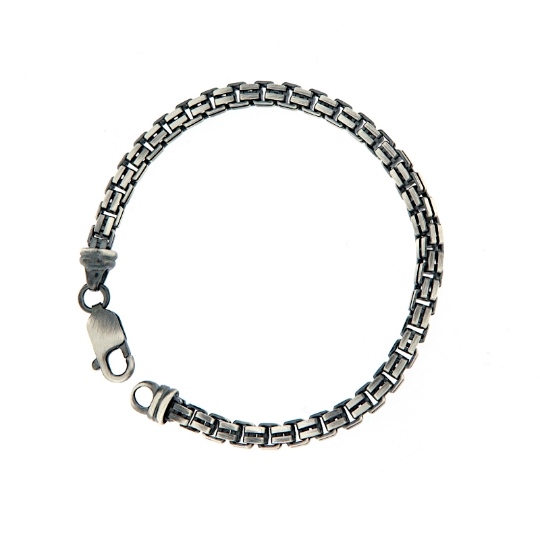 Bracciale uomo in argento