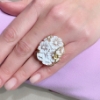 Anello in argento e cammeo 