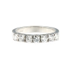 Riviera con diamanti a griffes quadre