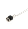 Pendente a campanella con diamanti ed onice