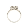 Anello a toppa con diamanti