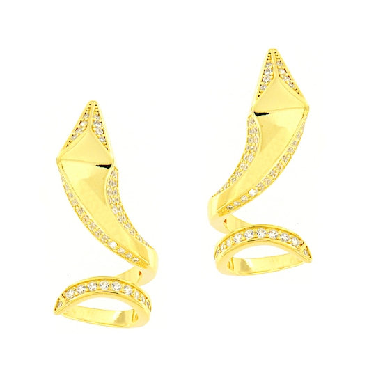 orecchini serpente in argento