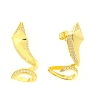 orecchini serpente in argento