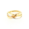 anello in oro nei tre colori