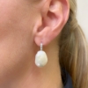 Orecchini con perle barocche e diamanti 