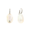 orecchini diamanti e perle barocche
