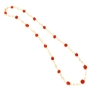 Collana in oro e corallo