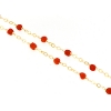 Collana in oro e corallo