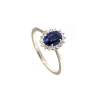 anello zaffiro e diamanti