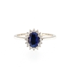 anello zaffiro e diamanti
