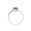 anello zaffiro e diamanti