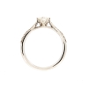 Anello solitario con diamanti