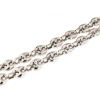 Collana in argento a maglia marina