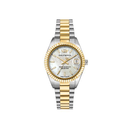 Orologio Philip Watch Caribe lady 28mm. bicolore