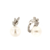 Orecchini con perle e diamanti