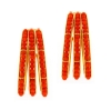 Orecchini in argento e corallo	