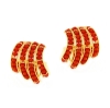 Orecchini in argento e corallo	