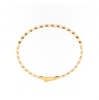 Bracciale rigido con perle e diamanti