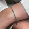 Bracciale con smeraldi