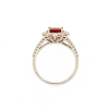 anello rubino e diamanti