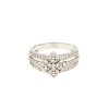 Anello a rombo con diamanri