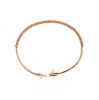 Bracciale tennis rigido con rubini