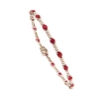 Bracciale con rubini e diamanti