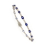 Bracciale con zaffiri e diamanti