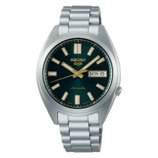 Seiko 5 snxs quadrante verde