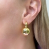 Orecchini a boulle in argento
