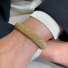 bracciale argento maglia serpente