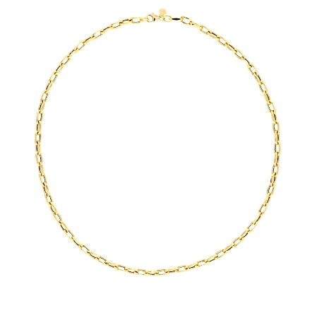 Girocollo in oro forzatina battuta