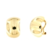 Orecchini in oro giallo bombati 