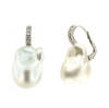 Orecchini con perle barocche e diamanti