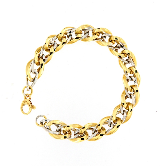 Immagine di Bracciale in oro bicolore