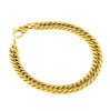 Bracciale maglia grumette in oro