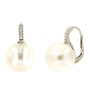 Orecchini con perle e diamanti