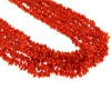 Collana multifili in corallo