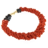 Collana torchon di corallo