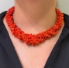 Collana torchon di corallo